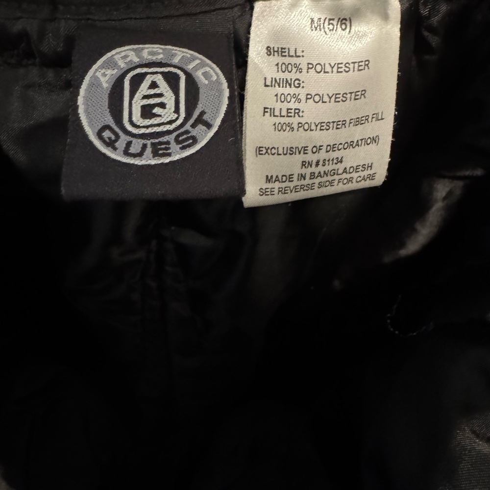 NWOT Arctic Quest kids snow pants 5/6 - Picture 2 of 7